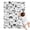 Black White Mushroom, variant on Black White Mushroom Sketch White Pattern Blanket,Comfortable Soft Flannel Throw Blanket,All Season,Warm Lightweight Blankets for Sofa Bed Couch Living Room Chair,30"x40"