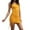 Yellow, variant on GEWSEY Crew Neck Bodycon Mini Dresses for Women Going Out Dress Summer Sleeveless Short Elegant Club Cocktail Party Dress (Black, M)