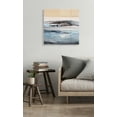 thumbnail image 5 of Kate and Laurel x Xizhou Xie Collaboration Glacier Park Frameless Floating Acrylic Art, 23x23, Modern Abstract Bright Landscape Art for Wall, 5 of 6