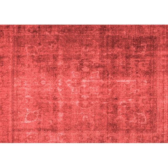 Ahgly Company Indoor Rectangle Persian Red Traditional Area Rugs, 5' x 7'