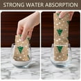 thumbnail image 4 of 2 Pcs Funny Kitchen Towels,Brown Christmas Tree Pattern Microfiber Dish Towels,Kitchen Tea Towels,Kitchen Towel Set (18" X 26"), 4 of 7