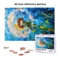 thumbnail image 6 of 1000 PCS Fantasy Dandelion 1000 Piece Vibrant Jigsaw Puzzle,Unique Artwork For Adults,Depicting A Dreamy Dandelion With Exquisite And Beautiful Oil Paintings As Its Feature,Wooden Puzzle, 6 of 6