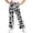 1-White474, variant on Byoo Girls' Cow Graphic Flare Pants High Waist Stretchy Casual Leggings for Play,White