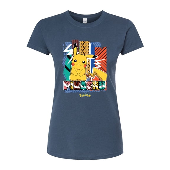 Pokémon - Pikachu Summer - Juniors Fitted Graphic T-Shirt