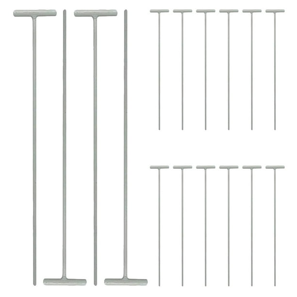 16 piezas de barras en T para puerta trampa unidireccional para palomas, puerta metálica para palomas, jaula para pájaros, puerta de entrada para palomas mensajeras.