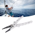 thumbnail image 1 of Alicates De Pesca De aleación De Aluminio Autoblocantes, Diseño De Ergonómico, Alicates De Anillo Dividido De aleación De Aluminio Duraderos, Alicates Para Quitar Anzuelos De, 1 of 7