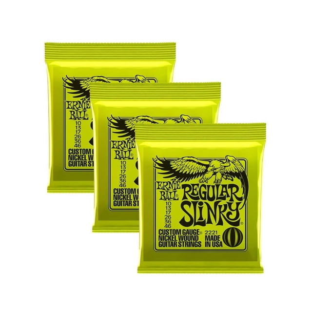 Cuerdas para guitarra eléctrica Ernie Ball 2221 Nickel Regular Slinky