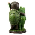 thumbnail image 3 of Ebros "Gnomes Not Welcome!" Angry Turtle Squirrel And Frog Friends Decor Statue, 3 of 5