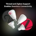 thumbnail image 2 of ADEN-Thread/Zigbee Smart LED Light Bulb T2 GU10, Tunable White (2700K-6500K), 30W Equivalent, Matter, Works with HomeKit, Alexa, Google & More, 2 of 4