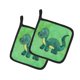 thumbnail image 1 of ""Caroline'S Treasures Brontosaurus Acuarela Portavasos Decorado 7.5"""" X 7.5"""" Multicolor"", 1 of 1