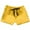 Yellow, variant on Mlzmgr Basketball Shorts for Toddler Boys Girls Elastic Waist Drawstring Shorts 3 Inch Inseam Casual Shorts