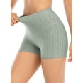 thumbnail image 2 of FANNYC Women's Yoga Shorts High Waist Abdomen Control Hip-Up Sports Shorts Sexy Fashion Hot Pants Workout Gym Biker Shorts Fitness Yoga Pants, 2 of 7