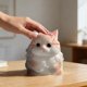 thumbnail image 5 of Juguete antiestrés con forma de gato | Pelota antiestrés DIY para adultos y niños | Juguete suave y kawaii con forma de gato | Juguete para apretar de 20 cm para el hogar, la oficina y los viajes, 5 of 7