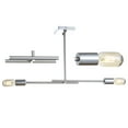 thumbnail image 4 of JONATHAN Y Turing 30.5" Adjustable Metal LED Linear Pendant, Chrome, 4 of 7
