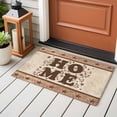 thumbnail image 4 of Entryway Rug 2'x3', Country Small Rug for Kitchen Bathroom Door Mat Indoor Entrance, Texas Star Plants Branches Berry Farmhouse Retro Non-Slip Area Rugs Floor Mats Carpet Front Door Rugs, 4 of 8