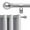 Silver, variant on WIDYANA Black Curtain Rods for Window 30 to 48 inches Adjustable 1 inch Diameter with Brackets