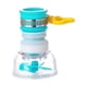 thumbnail image 1 of Cabezal de grifo azul de 4ta generación con filtro de piedra de maifan, extensible y giratorio 360° para cocina, ahorrador de agua y anti salpicaduras., 1 of 6