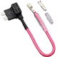 thumbnail image 3 of 5 X Car 12V 24V Add Circuit Piggy Return Tap Fusible Blade Holder Estilo estándar Fusible 15A esquí esquí Gafas de esquí, 3 of 5