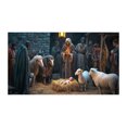 thumbnail image 1 of WIFKLSIIPG Christmas Barn Garage Door Banner Large Christmas Background Christmas Door Decorations Holiday Cover Garage Banner for Outdoor Christmas Garage Door Banner, 1 of 3