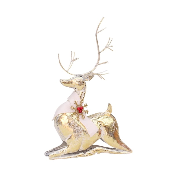 Illuminations de Noël : famille de cerfs lumineux Outsunny