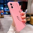 thumbnail image 6 of Compatible with iPhone 11 Case Cute, Glitter Bling Plating Letter Love Pattern Phone Case for iPhone 11 6.1'' Camera Protective Back Cover for Women Girl-Pink, 6 of 12
