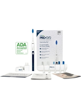 Pro-Sys VarioSonic Electric Toothbrush with 25 Customizable Cleaning Options - ADA Accepted