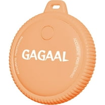 GAGAAL Air Tracker Item Finders, Bluetooth Tracker Locator Tag Works with Apple Find My (iOS), Item Tracker for Your Keys,Wallet, Backpack, Pet, Replaceable Battery, Comess with Keychain Cover-Orange
