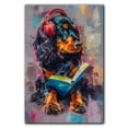 thumbnail image 3 of Gordon Setter Decor Poster Unframe, Gordon Setter Dog Canvas Wall Art, Dog Reading Book Canvas Print Painting Poster Wall Decor Dog Lovers Gifts, 3 of 6