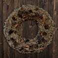 thumbnail image 6 of Vickerman 25" Natural Mixed Wreath, Dried, 6 of 7