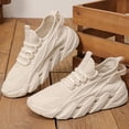 thumbnail image 5 of CHICVOMEY Breathable Sneakers for Women Running Shoes Lace Up Sneakers Non-Slip Blade Sole Comfortable Sneakers Casual Walking Shoes, 5 of 6
