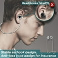 thumbnail image 6 of NEW Waterproof Earphone Accessories Flexible Anti-Lost Strap Hanging Neck Rope Sweatproof Sling Soft Silicone Lanyard WHITE, 6 of 8
