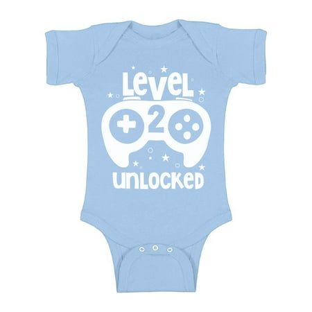 

Awkward Styles 2nd Birthday Bodysuit Cute Gamer Baby Romper