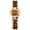Dark Brown, variant on Casual Fashion Wrapped Diamond Heart Dial Bracelet Watch