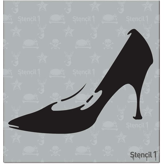 Stencil1 Stiletto Stencil 5.75" x 6" Art Stencil