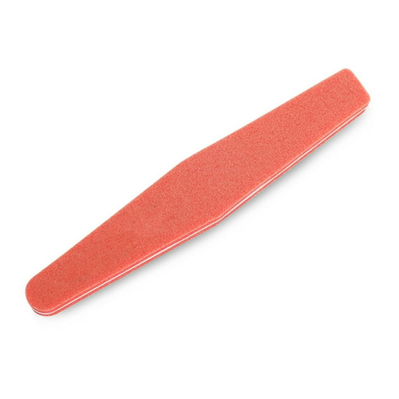 FCOGIN, Diamond Shaped 100/180 Double Sided Sponge Nail File and Buffer, Manicure, Orange, 3 Pcs