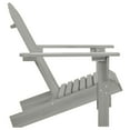 thumbnail image 2 of vidaXL Garden Chair Wood Grey, 2 of 4
