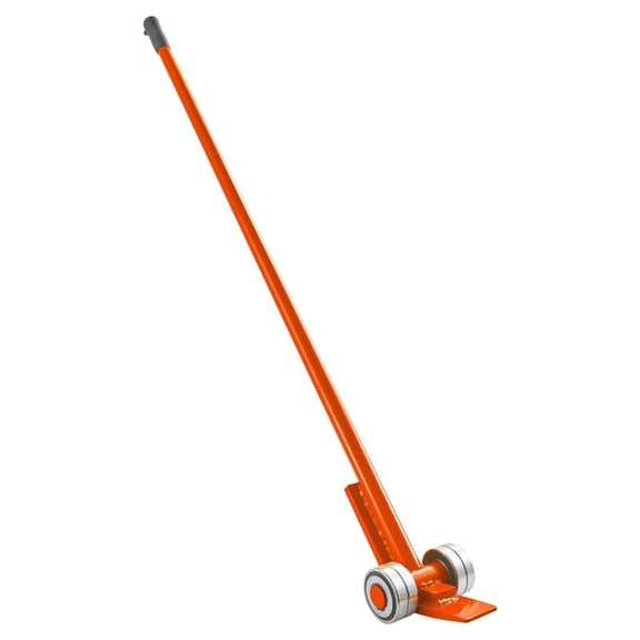 Pry Lever Bar 6600 lbs Capacity 56 Inch Carbon Steel Handle Dolly Wheels for Large Pallets Heavy Items Concrete Blocks Heavy Duty Equipment 2 Pack