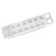 thumbnail image 3 of Jarrón rectangular de flores, jarrón largo, jarrón decorativo, maceta para mesa de comedor 14 agujeros, 3 of 9