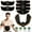 3x Pad Controllers +2x Shoulder pads +1x Abdomen pad, variant on MDHAND Electric Muscle Stimulation EMS Ab Stimulator EMS Muscle Training Gear Abdominal Muscle Trainer for Men And Women
