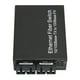 thumbnail image 5 of Convertidor de medios de fibra Tx1310nm SC, fibra dual, modo único, 100 Mbps, transceptor de fibra óptica hasta 25 km, puerto RJ45, 100-240 V, enchufe europeo, 5 of 5