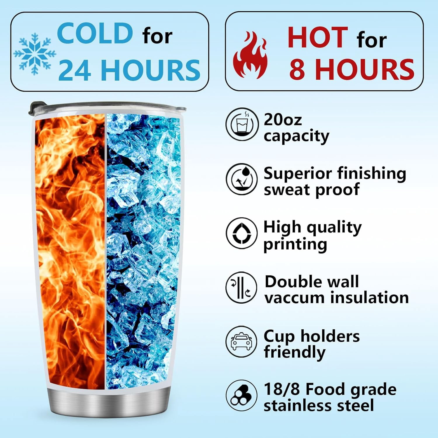 Gifts for Nurse, Coffee Tumbler for Women Nursing Student, Gift for Nurses day Birthday Christmas Thanksgiving Graduation 20oz Stainless Steel Slider Lid Insulated Office Travel Mug