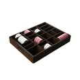 thumbnail image 4 of Abbracc Desk Organizer with Dividers Organizer Box Drawer Box Wood Storage Box Wood Tray, 4 of 5