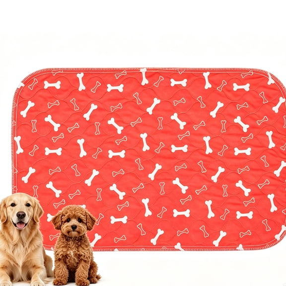 Reusable Puppy Pads for Dogs, Washable Pee Pads with Pheromones, Leak-Proof & Anti-Slip Pet Training Pads for Home & Travel