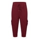 thumbnail image 3 of WILLBEST Pantalones Casuales para Mujer, Cómodos, con Cintura Elástica, Botones y Bolsillos Laterales, Pantalones Cargo Cortos de Yoga para Uso Diario. Extra Chica, 3 of 4