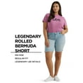 thumbnail image 3 of Lee® Women's Plus Legendary Mid Rise Rolled Bermuda Short, 3 of 10