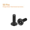 thumbnail image 3 of Unique Bargains Flanged Button Head Socket Cap Screws, 50 Pack M6x20mm 304 Stainless Steel Bolts, 3 of 5