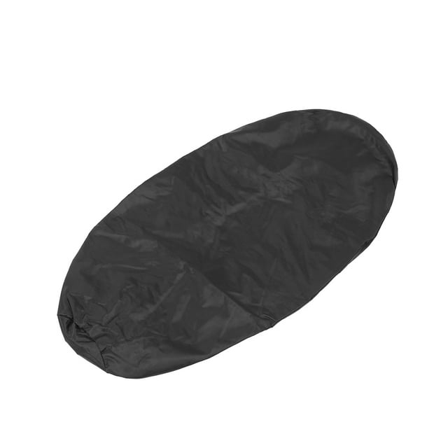 Motocicleta Lluvia Asiento Cubierta Universal Asiento Protector Cubierta Negro M
