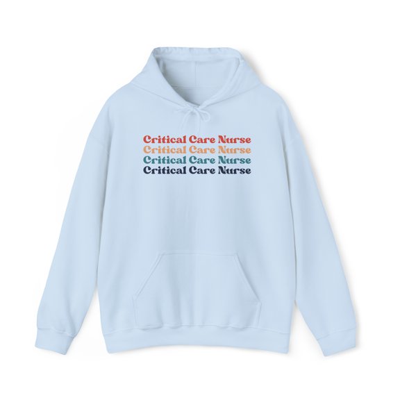 Critical Care Nurse Nursing Graduation Hoodie, Gifts, Hooded Sweatshirt