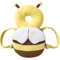 thumbnail image 1 of SONARIN Protector de Cabeza de Bebé,Almohadillas de Seguridad Ajustables Cojín de Protección Mochila Protectora para la Cabeza del Bebe Almohada Protección Anti-Caídas para Bebés(Abeja), 1 of 3
