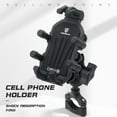 thumbnail image 4 of Phone Mount,Dampener Cell Adjustable With Vibration Dampener Rotation Motorbike Handlebar Motorbike Handlebar Mount Adjustable Rotation Qisuo Cell Motorbike Mount Rotation -theft Mount Rusuo, 4 of 6